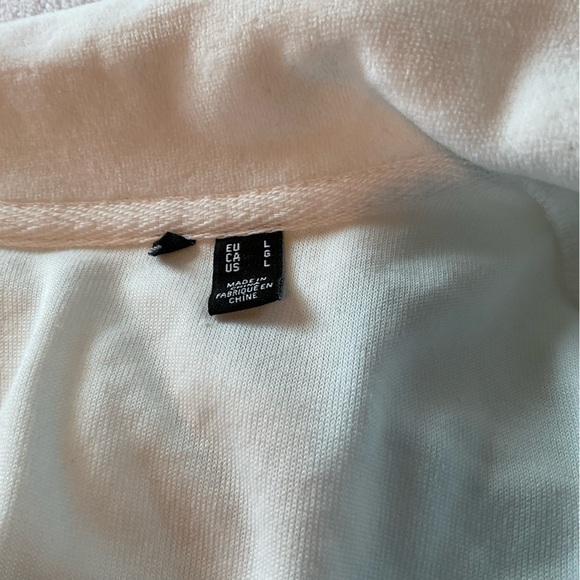 Cream White Valour Shirt Dress, L - Picture 4 of 7